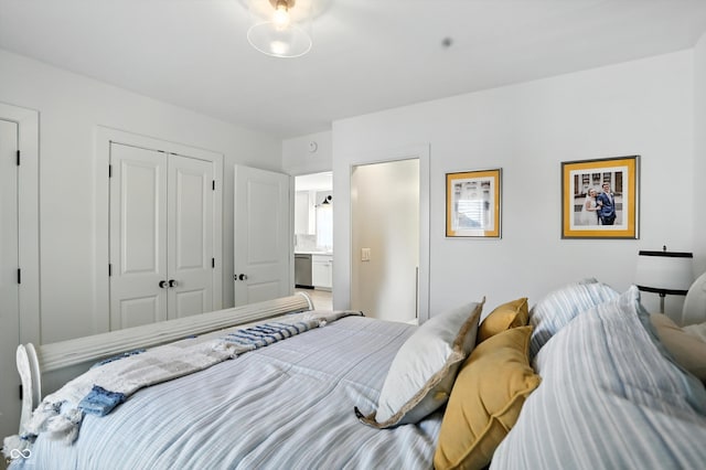 5312 Norwaldo Ave, Indianapolis, IN 46220 - bedroom featuring a closet
