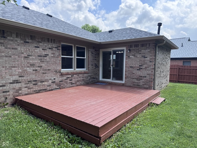 1206 Brownswood Dr, Brownsburg, IN 46112 - view of deck