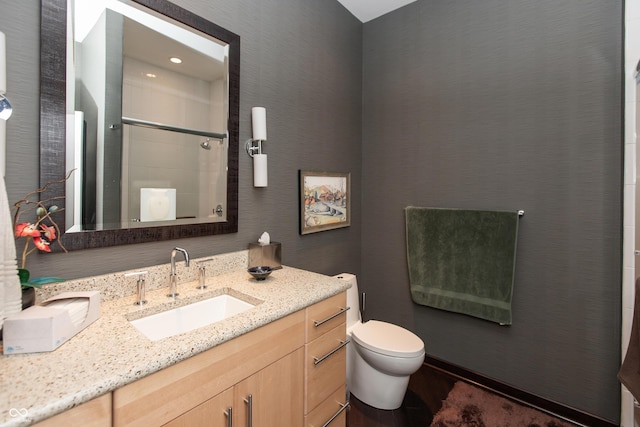 1036 Jackson St, Columbus, IN 47201 - full bathroom with vanity and a shower