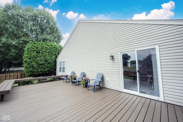14459 Forsythia Ln, Fishers, IN 46038 - view of wooden deck