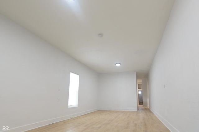 2222 E 12th St, Indianapolis, IN 46201 - unfurnished room with light wood-style flooring and a smoke detector