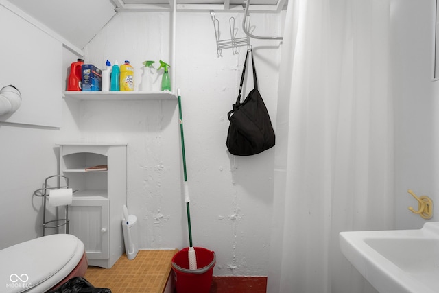 3370 E State Road 160, Salem, IN 47167 - bathroom with toilet