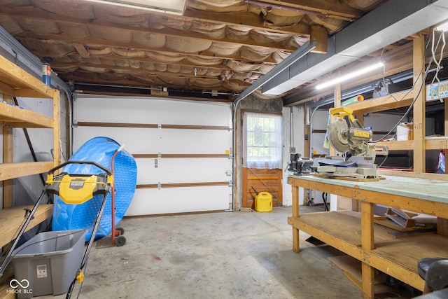 3370 E State Road 160, Salem, IN 47167 - garage with a workshop area