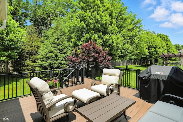 6570 Freemont Ln, Carmel, IN 46033 - deck featuring area for grilling