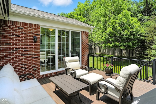 6570 Freemont Ln, Carmel, IN 46033 - view of wooden deck