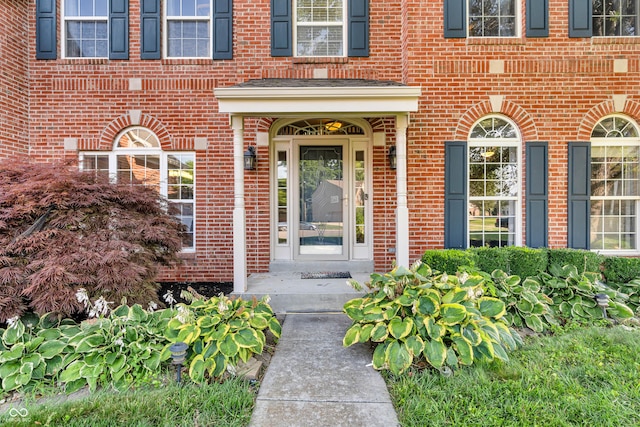 6374 Timberbluff Cir, Avon, IN 46123 - entrance to property with brick siding