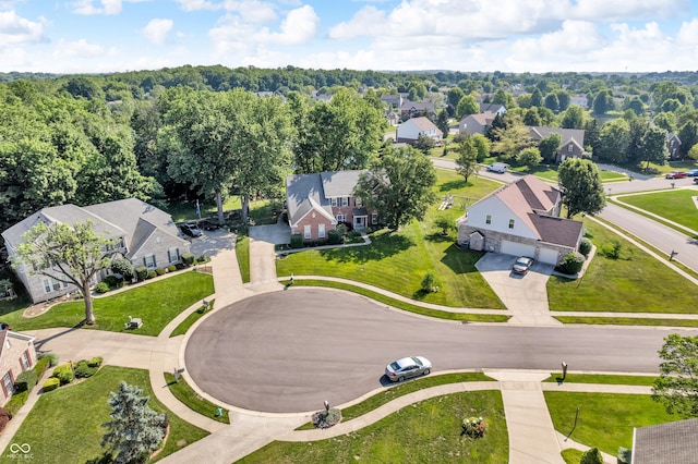 6374 Timberbluff Cir, Avon, IN 46123 - aerial perspective of suburban area