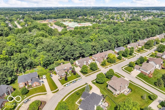 5865 Osage Dr, Carmel, IN 46033 - aerial view of residential area