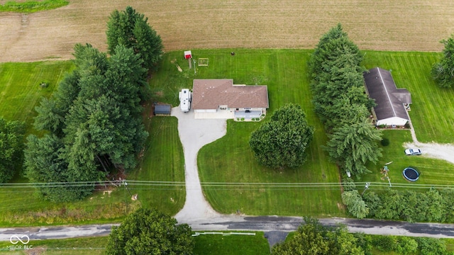 5110 W County Road 400 N, Scipio, IN 47273 - bird's eye view