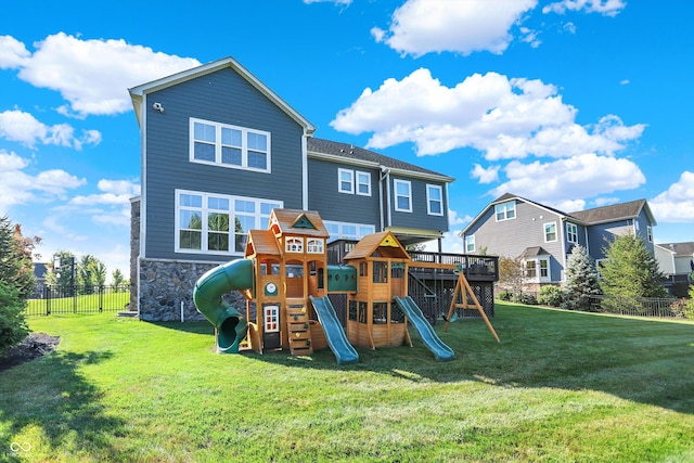 16711 Meadow Wood Dr, Noblesville, IN 46062 - view of jungle gym