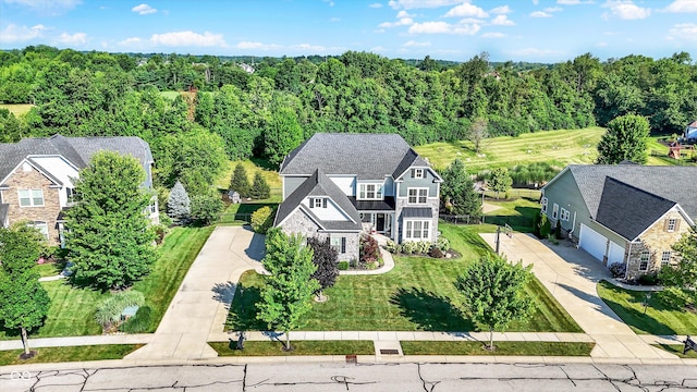 16711 Meadow Wood Dr, Noblesville, IN 46062 - aerial view of property and surrounding area
