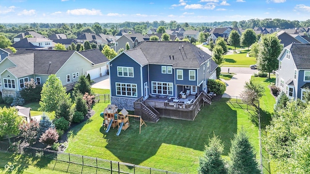 16711 Meadow Wood Dr, Noblesville, IN 46062 - aerial perspective of suburban area