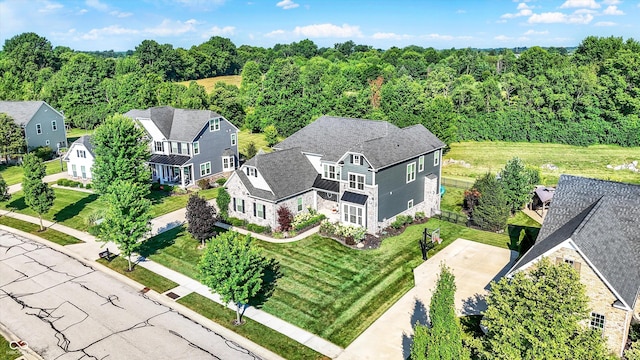 16711 Meadow Wood Dr, Noblesville, IN 46062 - drone / aerial view of a heavily wooded area