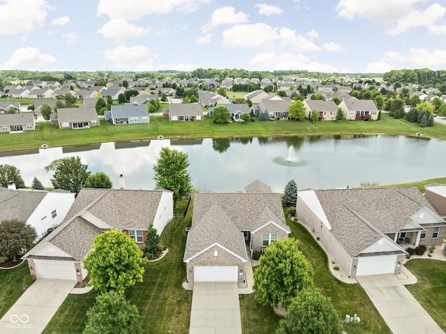 13019 Pinner Ave, Fishers, IN 46037 - aerial perspective of suburban area featuring a nearby body of water