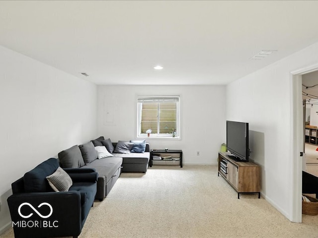 4233 Dartmoor Dr, Greenwood, IN 46143 - view of carpeted living area