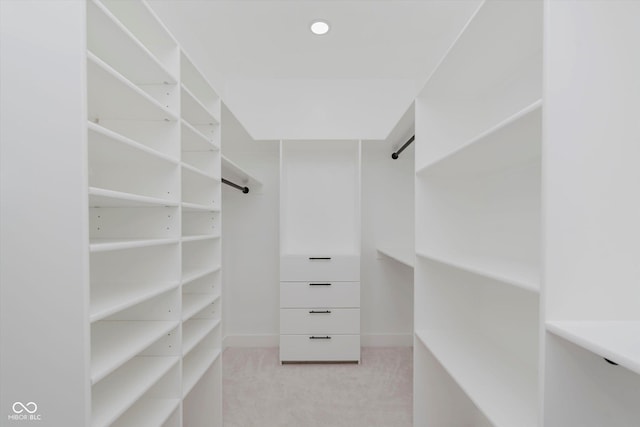 2125 N Pasadena St, Indianapolis, IN 46219 - walk in closet featuring light colored carpet