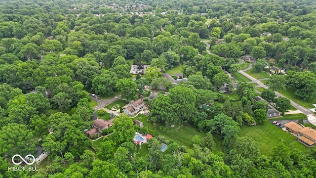 7502 Colony Cir, Indianapolis, IN 46260 - aerial view of property's location