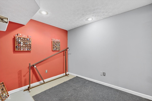 13470 Shakamac Dr, Carmel, IN 46032 - unfurnished room featuring a textured ceiling and recessed lighting