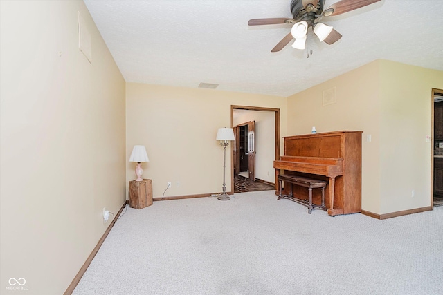 450 W 250 N, Lebanon, IN 46052 - empty room featuring carpet floors and ceiling fan