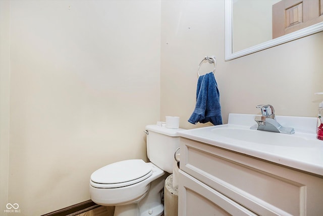 450 W 250 N, Lebanon, IN 46052 - half bathroom with toilet and vanity