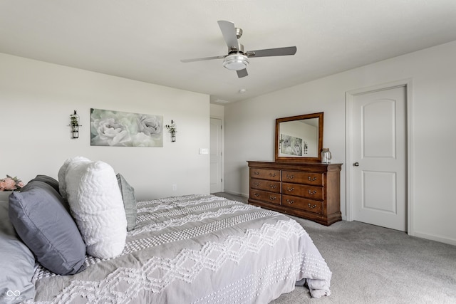 6902 Diamondleaf Way, Brownsburg, IN 46112 - carpeted bedroom with ceiling fan