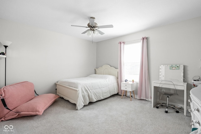 3969 Canning St, Danville, IN 46122 - carpeted bedroom featuring ceiling fan