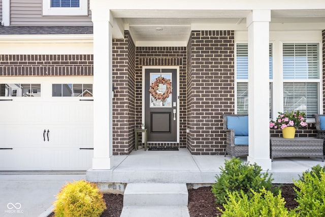 3969 Canning St, Danville, IN 46122 - entrance to property featuring a porch and brick siding