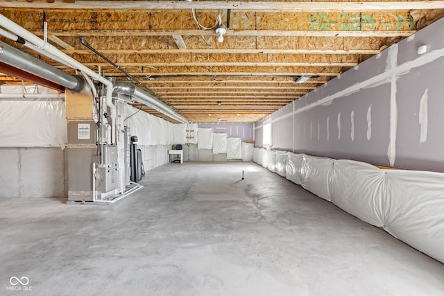 3969 Canning St, Danville, IN 46122 - view of unfinished basement