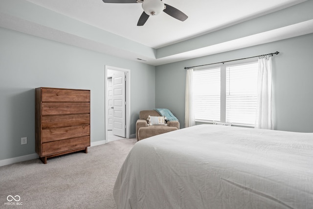 3969 Canning St, Danville, IN 46122 - carpeted bedroom with baseboards and a ceiling fan