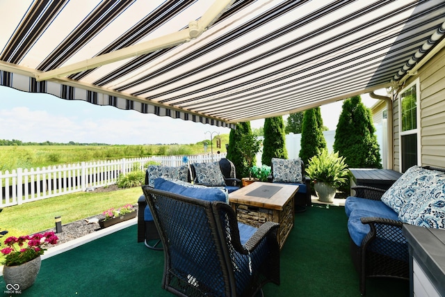 9022 Hosta Way, Camby, IN 46113 - fenced backyard with area for grilling and a patio