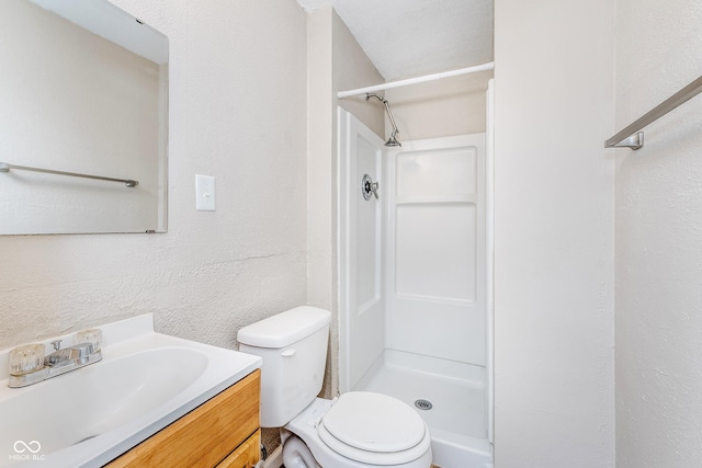 3515 Bearwood Ct, Indianapolis, IN 46235 - bathroom with a shower and vanity