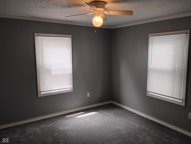 94 N Routiers Ave, Indianapolis, IN 46219 - unfurnished room featuring dark carpet and a ceiling fan