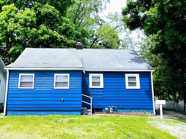 94 N Routiers Ave, Indianapolis, IN 46219 - back of property featuring a chimney