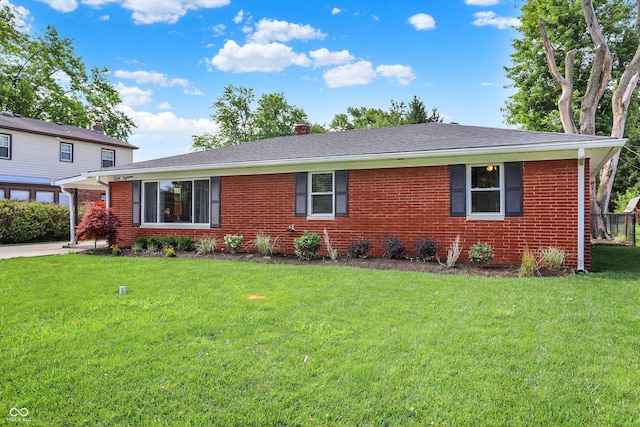5015 Nowland Ave, Indianapolis, IN 46201 - single story home featuring brick siding and roof with shingles