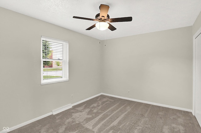 5015 Nowland Ave, Indianapolis, IN 46201 - carpeted spare room with a ceiling fan and baseboards