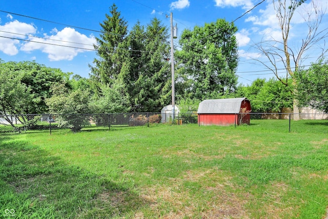 5015 Nowland Ave, Indianapolis, IN 46201 - fenced backyard featuring a shed
