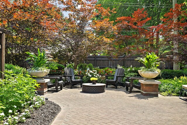 4455 Broadway St, Indianapolis, IN 46205 - view of patio / terrace