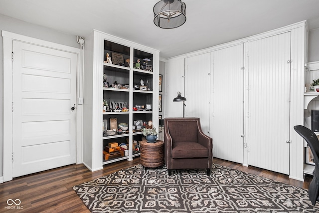 4455 Broadway St, Indianapolis, IN 46205 - living area featuring wood finished floors