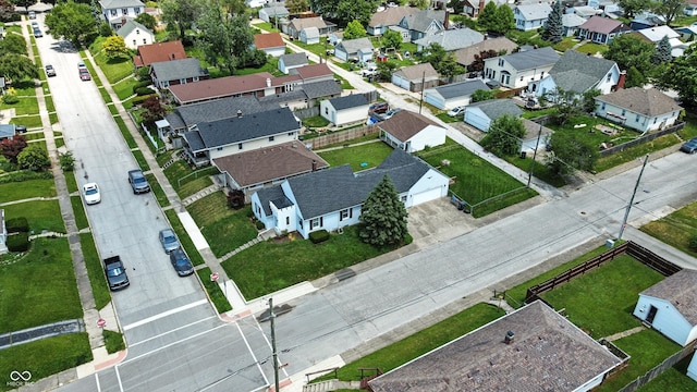 95 S 11th Ave, Beech Grove, IN 46107 - aerial perspective of suburban area