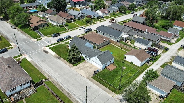 95 S 11th Ave, Beech Grove, IN 46107 - aerial perspective of suburban area