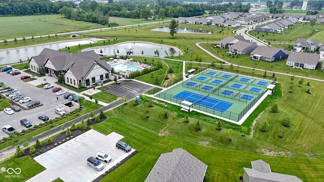 19959 Cowie Ln, Westfield, IN 46074 - drone / aerial view of a large body of water