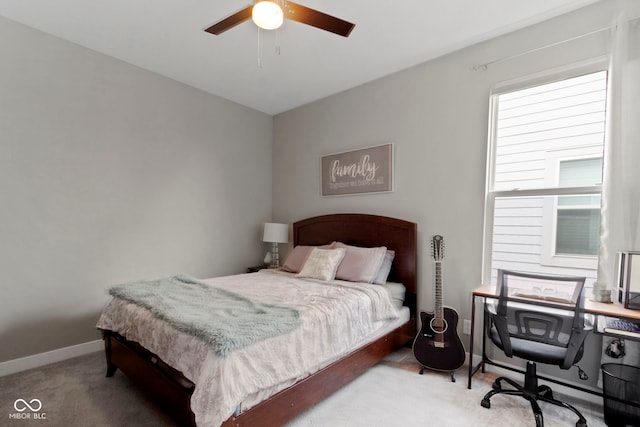 19959 Cowie Ln, Westfield, IN 46074 - bedroom featuring carpet and a ceiling fan