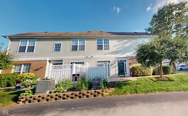 2259 Colfax Ln Unit 2259, Indianapolis, IN 46260 - view of property featuring brick siding