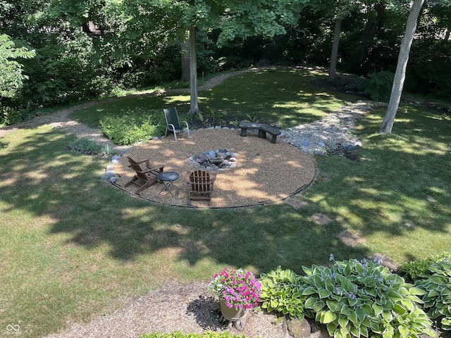 8550 Tidewater Ct, Indianapolis, IN 46236 - view of green lawn