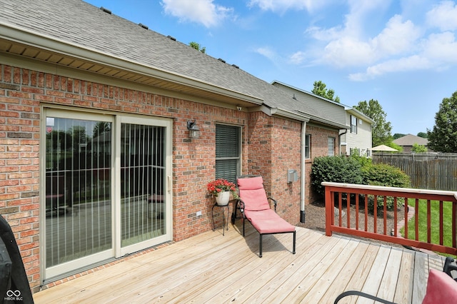 35 Decourcy Ln, Franklin, IN 46131 - view of wooden deck