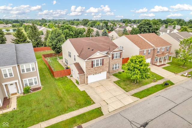 1449 Danielle Dr, Indianapolis, IN 46231 - aerial perspective of suburban area