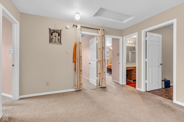 1449 Danielle Dr, Indianapolis, IN 46231 - carpeted spare room with baseboards and attic access