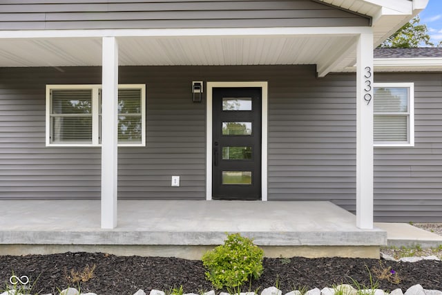 339 Honey Locust Pl, North Vernon, IN 47265 - property entrance with covered porch