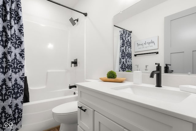 339 Honey Locust Pl, North Vernon, IN 47265 - bathroom with vanity and shower / bathtub combination with curtain