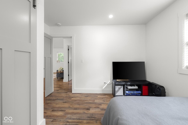 339 Honey Locust Pl, North Vernon, IN 47265 - bedroom with wood finished floors and recessed lighting